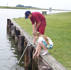 Crabbing in Janes Island State Park