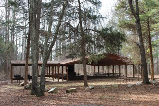 Seneca Creek State Park's Blue Jay Pavilion
