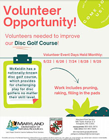 Disc Golf Workshop Flyer