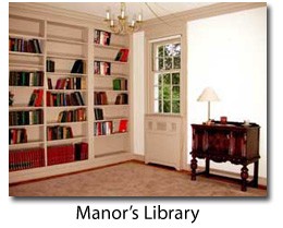 Rosedale Manor House library