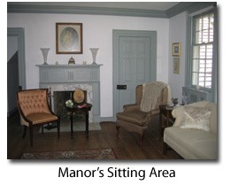 Rosedale Manor House sitting area