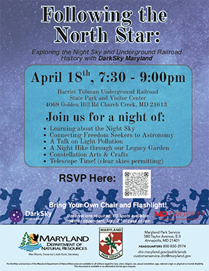 Following the North Star event flyer. 