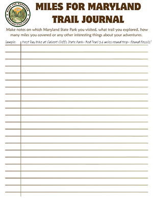 Links to pdf version of the trail journal