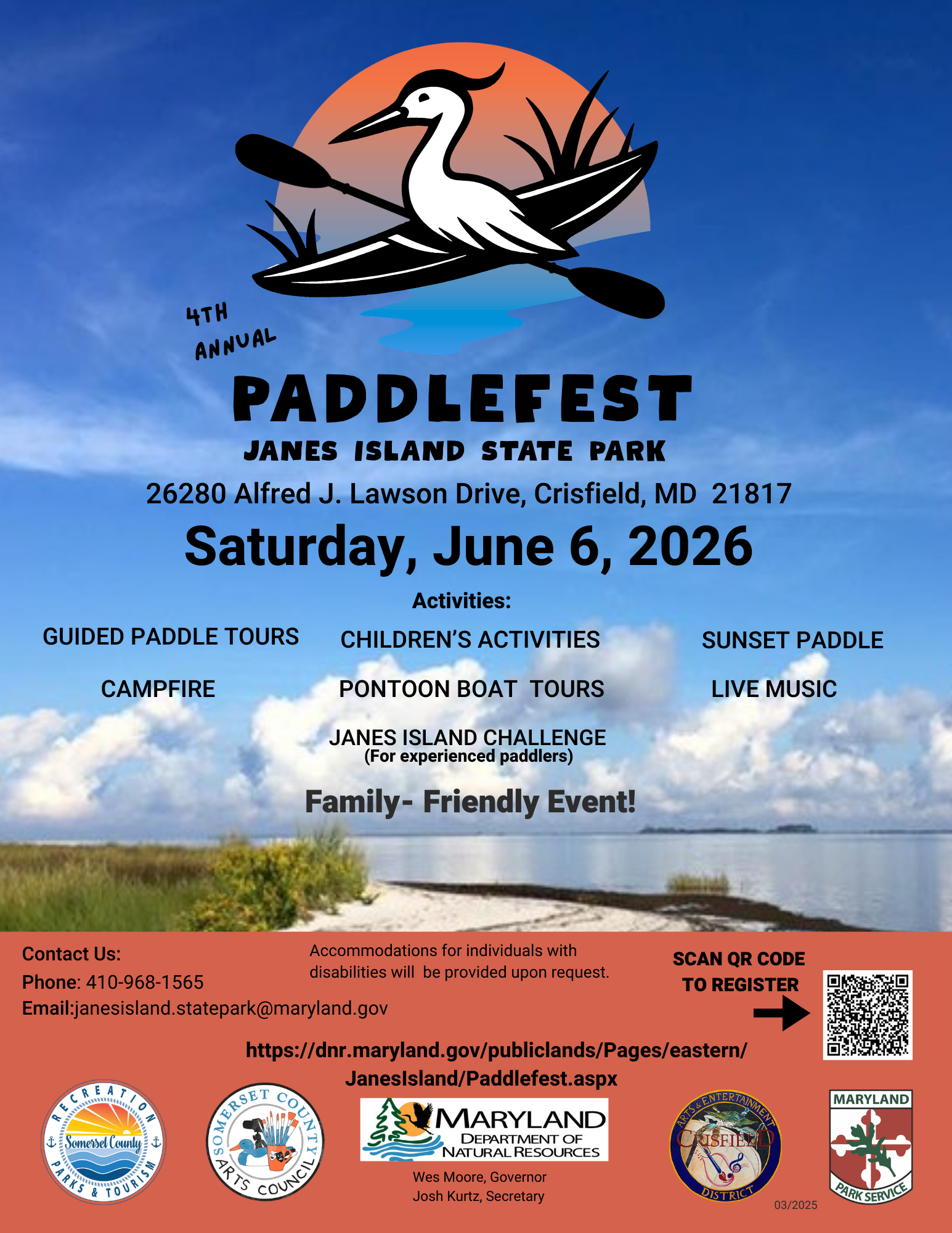 Paddlefest 2026 flyer