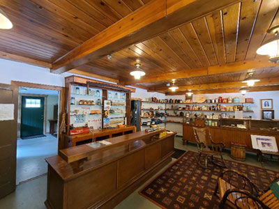 Interior of Friends Store at Sang Run State Park
