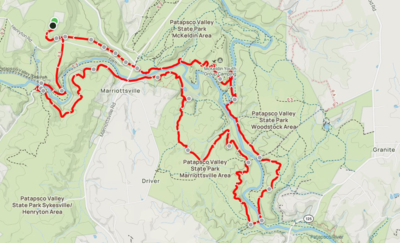 Horse ride Map