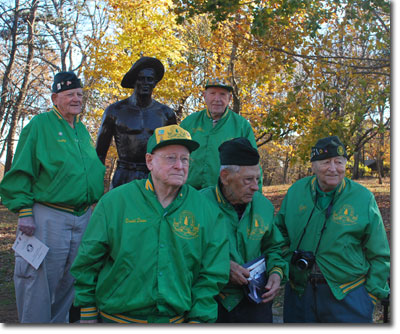 CCC veterans at dedication ceremony at Gambrill State Park, 2011