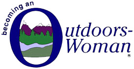 Becoming an Outdoors Woman logo