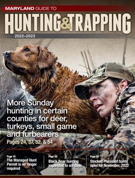 Cover of 2022-2023 Maryland Guide to Hunting & Trapping